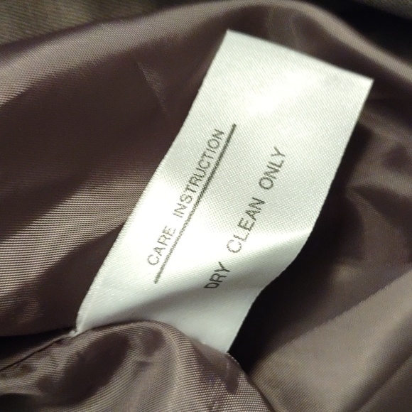 Clasic J. Gallery Trench Coat Size 10 Double Cover - Picture 10 of 10